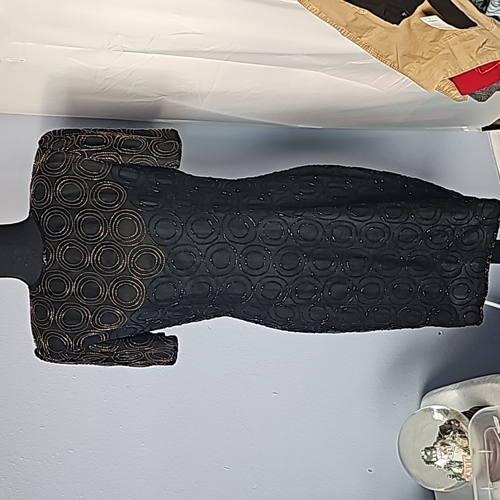 J.M.C. Silk Beaded Cocktail Dress - Excellent sz S